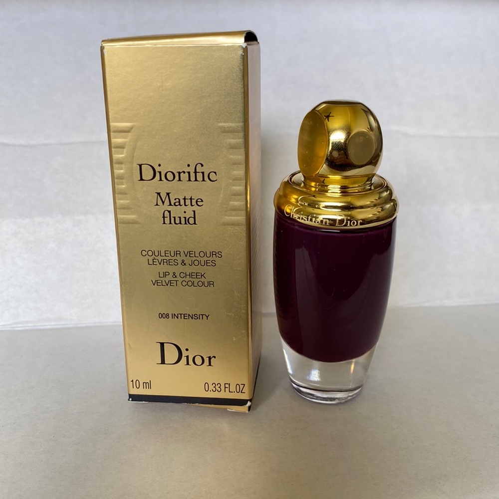 Dior Diorific Matte fluid lip & cheek velvet color, Shade: 008 Intensity